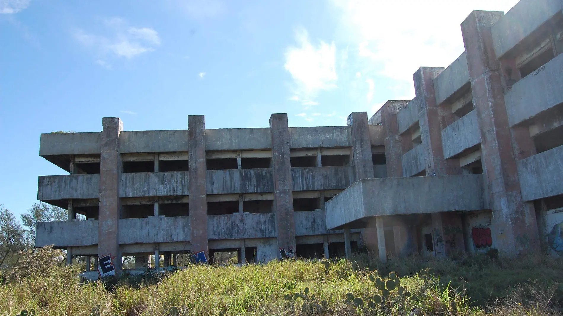 El Hospital Naturista solo funcionó algunos años y después fue abandonado